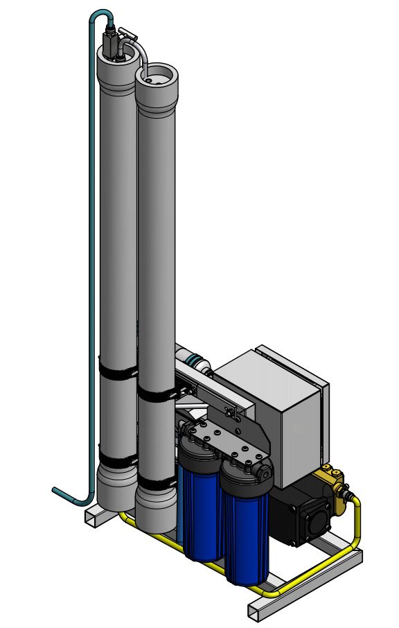 Máy lọc nước biển cho tàu cá HS-20W - Ảnh 4